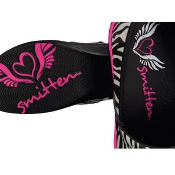 NEW SMITTEN NURSE CLOGS/ ZEBRA-INSPIRED - Picture 2 of 5